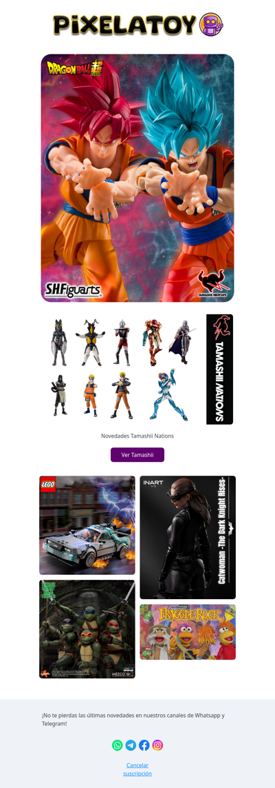 Nuevas preventas Tamashii Nations