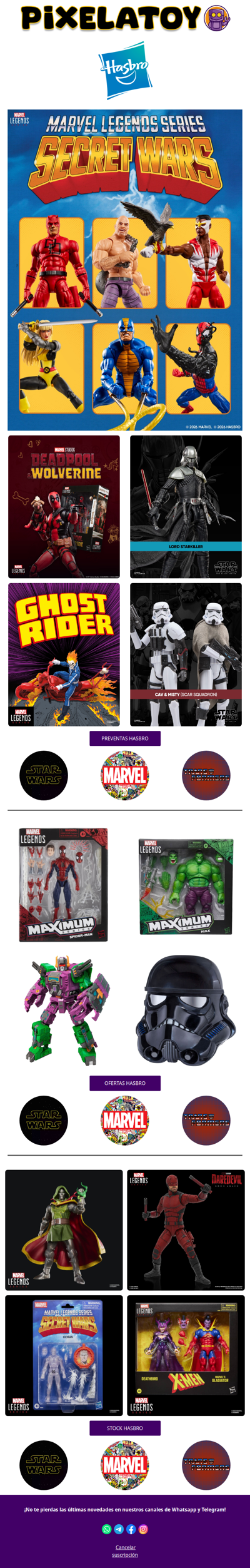 Preventas Hasbro 🔥