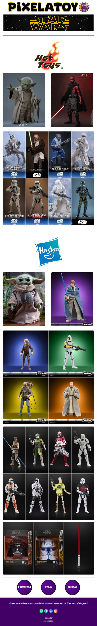 Preventas Star Wars ⭐🔥