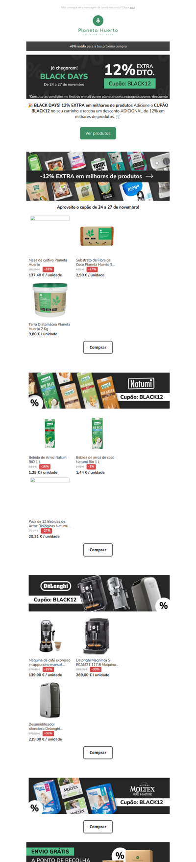 💥 Black Days: 12% EXTRA!