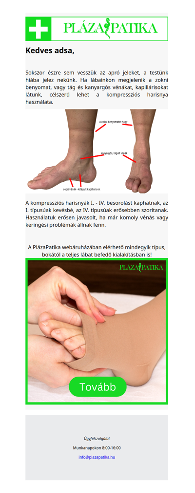 Gyógyászati kompressziós harisnyák – Tudja, mikor ajánlott viselni?