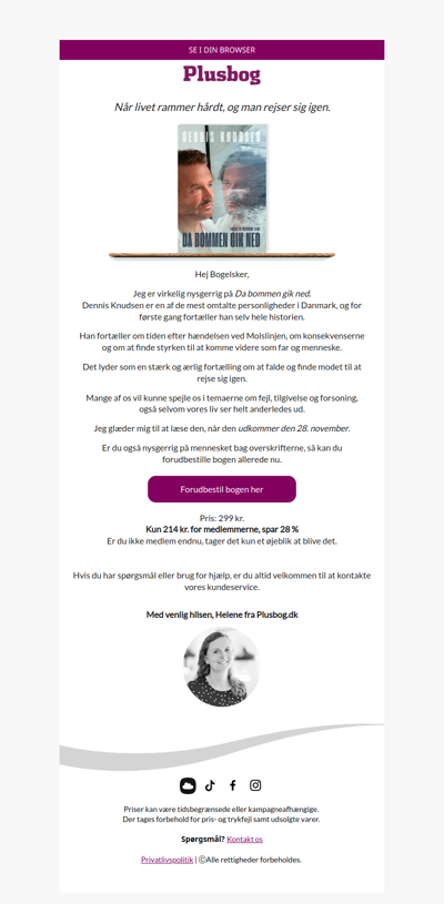 Dennis Knudsen fortæller alt - ny bog på vej