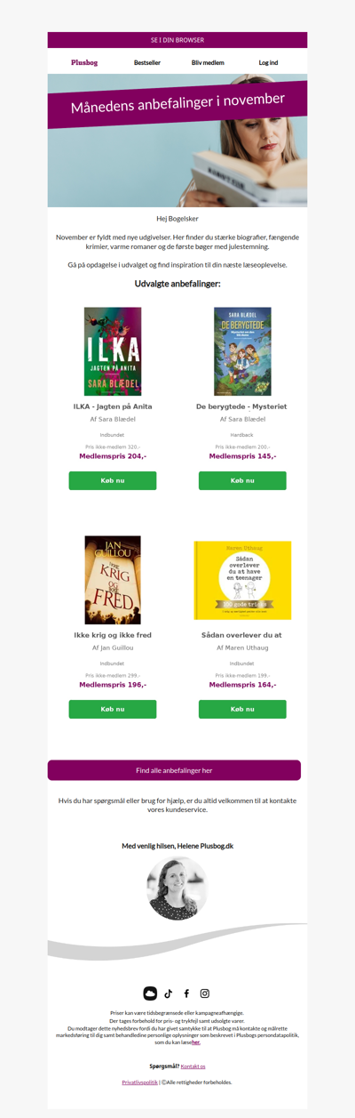 November byder på nye læsefavoritter