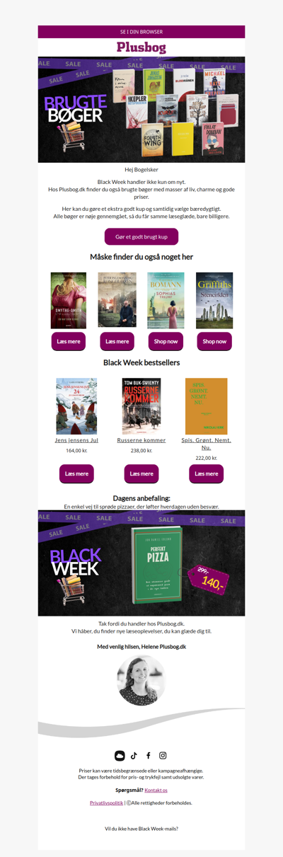 Black Week: Gør et kup på brugte bøger