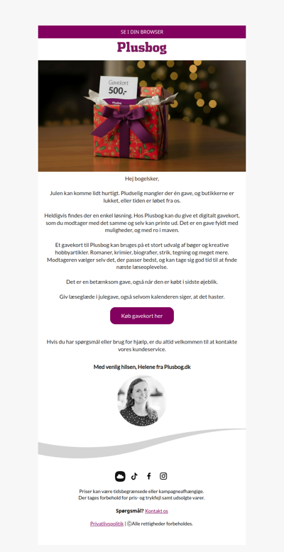 🎁 En julegave, der kan nås endnu