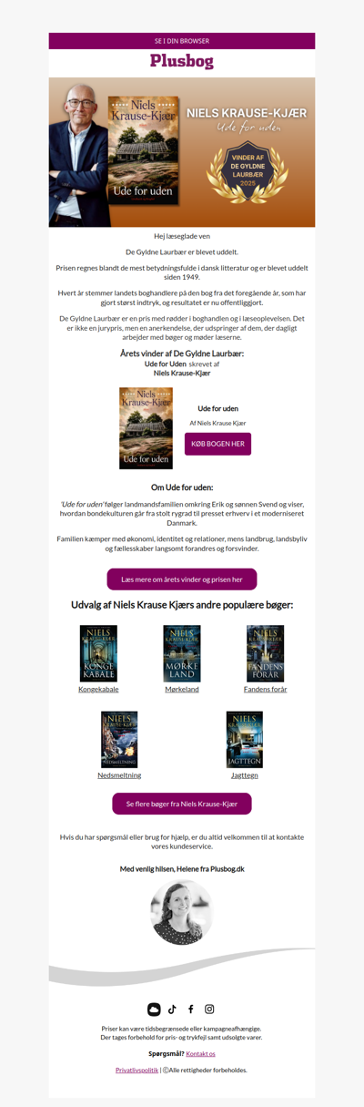 De Gyldne Laurbær: Vinderen er fundet🏆