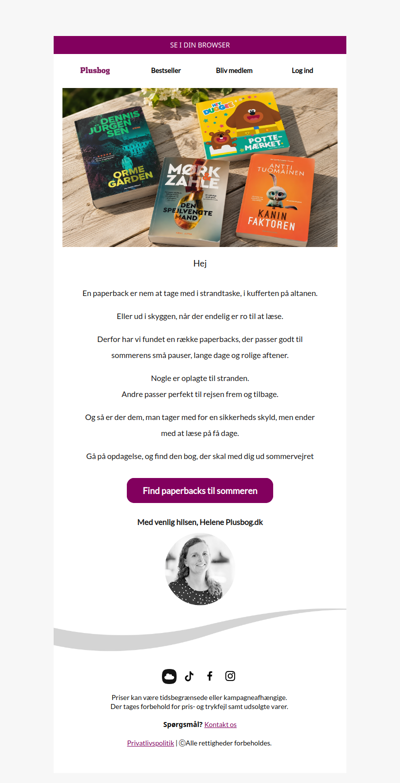 Paperbacks til sommerferien⛱️☀️