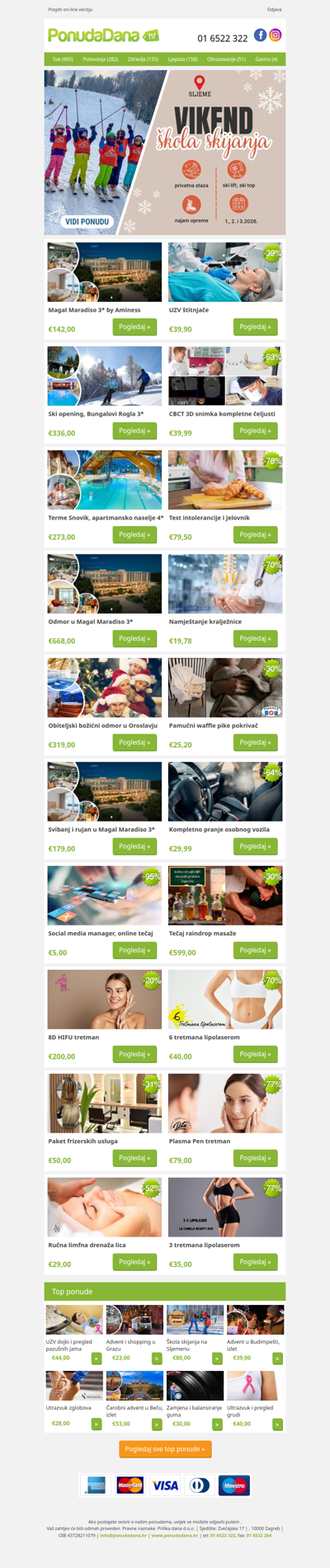 ✔ Magal Maradiso 3 by Aminess | UZV štitnjače | Ski opening, Bungalovi Rogla 3 | CBCT 3D snimka kompletne čeljusti | Terme Snovik, apartmansko naselje 4 | Test intolerancije i jelovnik | Odmor u Magal Maradiso 3