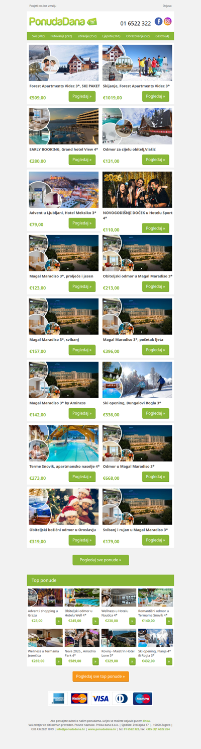 ✔ Forest Apartments Videc 3, SKI PAKET | Skijanje, Forest Apartments Videc 3 | EARLY BOOKING, Grand hotel View 4 | Odmor za cijelu obitelj,Vlašić | Advent u Ljubljani, Hotel Meksiko 3 | NOVOGODIŠNJI DOČEK u Hotelu Sport 4 | Magal Maradiso 3, proljeće i jesen