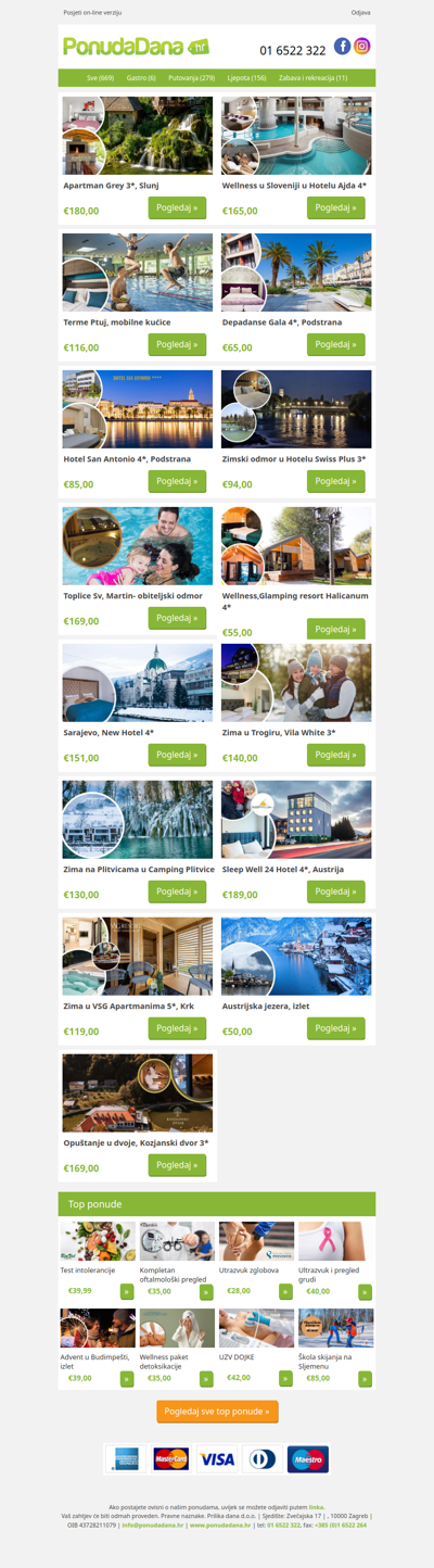 ✔ Top odmori do 200!