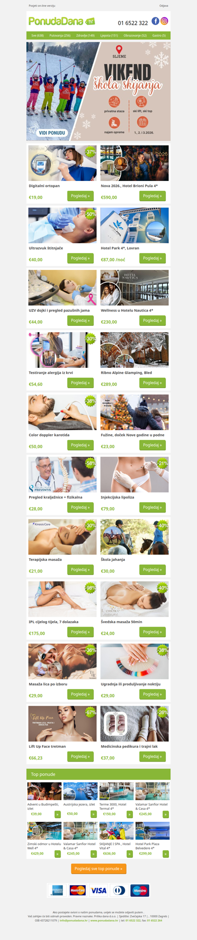 ✔ Digitalni ortopan | Nova 2026., Hotel Brioni Pula 4 | Ultrazvuk štitnjače | Hotel Park 4, Lovran | UZV dojki i pregled pazušnih jama | Wellness u Hotelu Nautica 4 | Testiranje alergija iz krvi