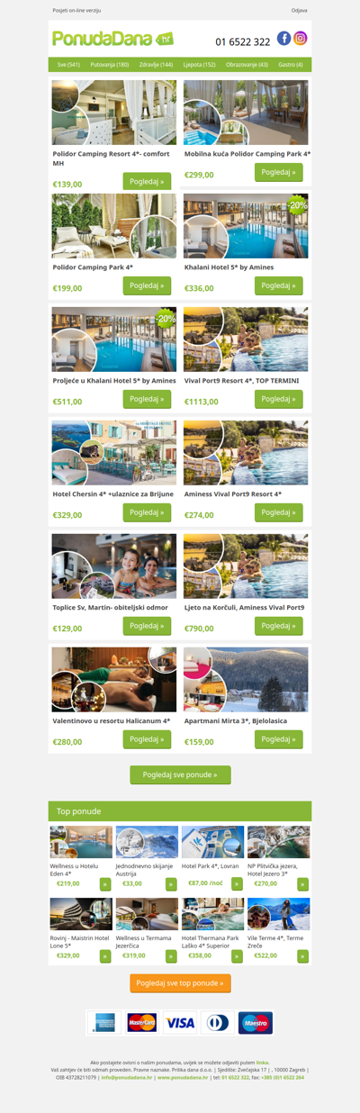 ✔ Polidor Camping Resort 4- comfort MH | Mobilna kuća Polidor Camping Park 4 | Polidor Camping Park 4 | Khalani Hotel 5 by Amines | Proljeće u Khalani Hotel 5 by Amines | Vival Port9 Resort 4, TOP TERMINI | Hotel Chersin 4 +ulaznice za Brijune