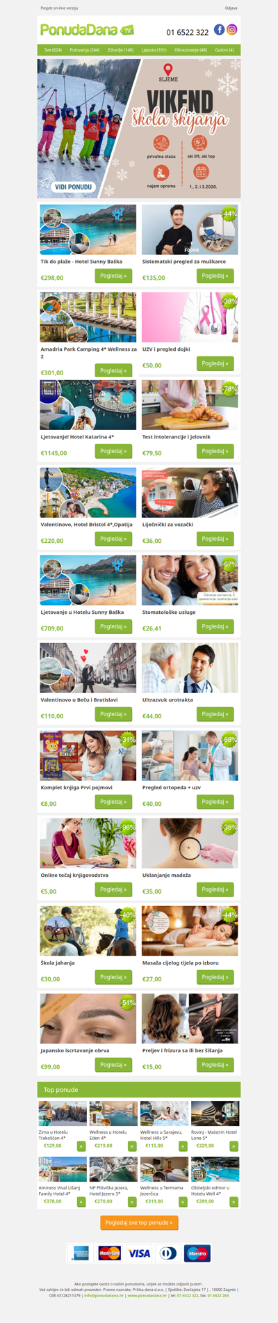 ✔ Tik do plaže - Hotel Sunny Baška | Sistematski pregled za muškarce | Amadria Park Camping 4 Wellness za 2 | UZV i pregled dojki | Ljetovanje! Hotel Katarina 4 | Test intolerancije i jelovnik | Valentinovo, Hotel Bristol 4,Opatija