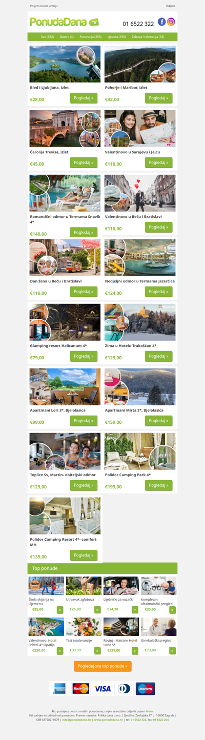 ✔ Top odmori do 200!