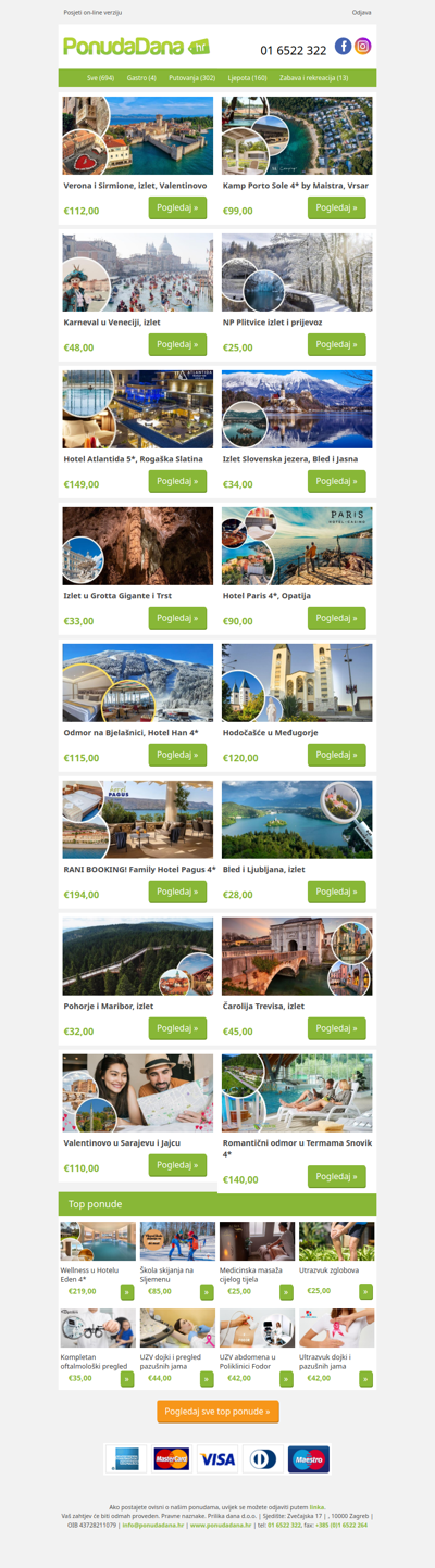 ✔ Top odmori do 200!