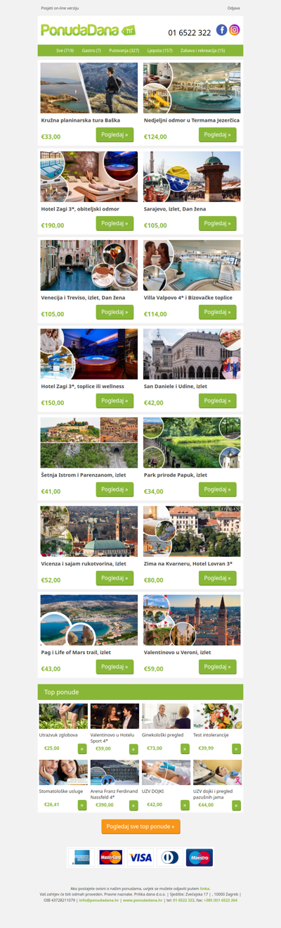 ✔ Top odmori do 200!