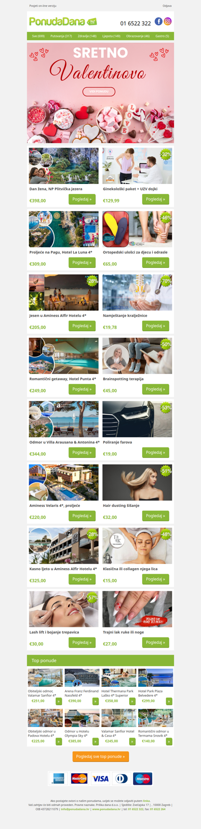 ✔ Dan žena, NP Plitvička jezera | Ginekološki paket + UZV dojki | Proljeće na Pagu, Hotel La Luna 4 | Ortopedski ulošci za djecu i odrasle | Jesen u Aminess Alfir Hotelu 4 | Namještanje kralježnice | Romantični getaway, Hotel Punta 4