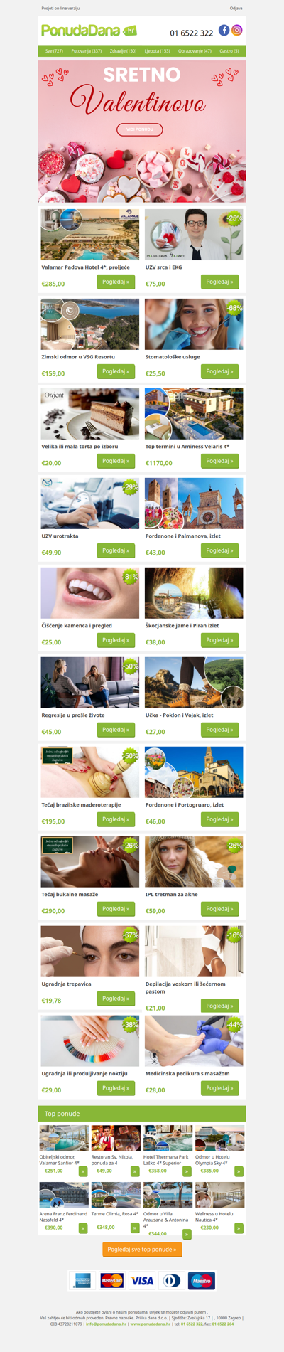 ✔ Valamar Padova Hotel 4, proljeće | UZV srca i EKG | Zimski odmor u VSG Resortu | Stomatološke usluge | Velika ili mala torta po izboru | Top termini u Aminess Velaris 4 | UZV urotrakta