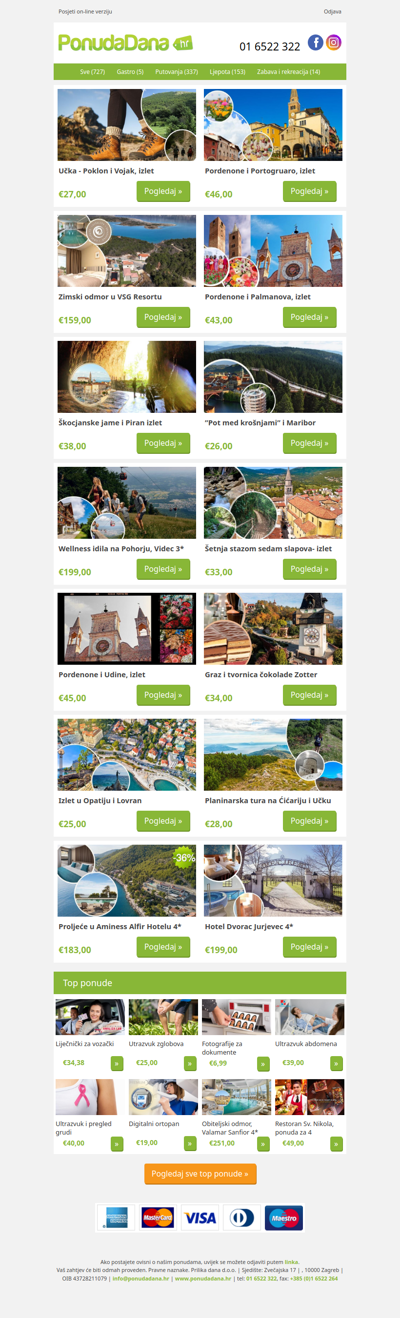 ✔ Top odmori do 200!