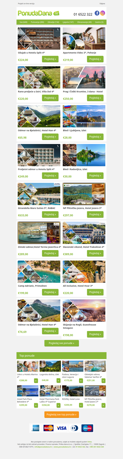 ✔ Ožujak u Hotelu Split 4 | Apartments Videc 3, Pohorje | Rano proljeće u Istri, Villa Dol 4 | Prag i Češki Krumlov, 3 dana - Hotel | Odmor na Bjelašnici, Hotel Han 4 | Bled i Ljubljana, izlet | Proljetni odmor u Hotelu Split 4