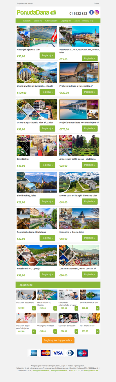 ✔ Top odmori do 200!