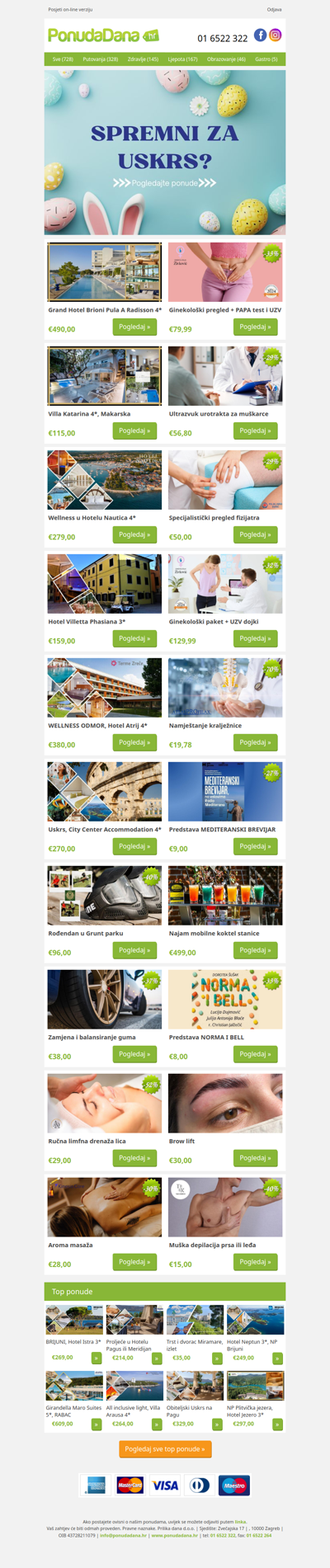 ✔ Grand Hotel Brioni Pula A Radisson 4 | Ginekološki pregled + PAPA test i UZV | Villa Katarina 4, Makarska | Ultrazvuk urotrakta za muškarce | Wellness u Hotelu Nautica 4 | Specijalistički pregled fizijatra | Hotel Villetta Phasiana 3