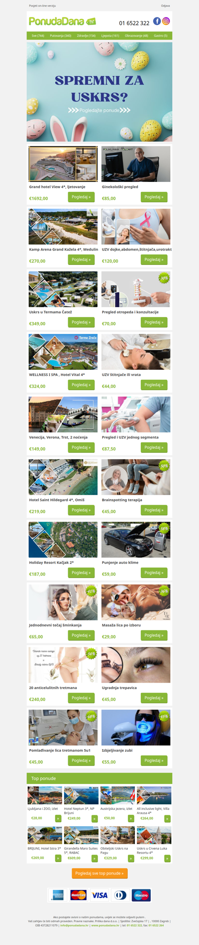 ✔ Grand hotel View 4, ljetovanje | Ginekološki pregled | Kamp Arena Grand Kažela 4, Medulin | UZV dojke,abdomen,štitnjača,urotrakt | Uskrs u Termama Čatež | Pregled otropeda i konzultacije | WELLNESS I SPA , Hotel Vital 4