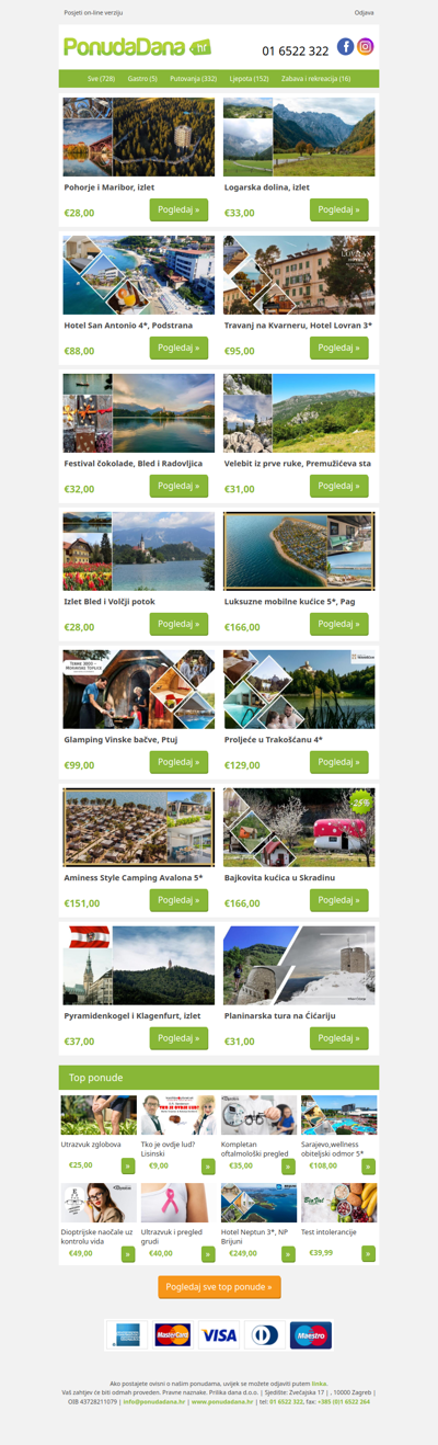 ✔ Top odmori do 200!