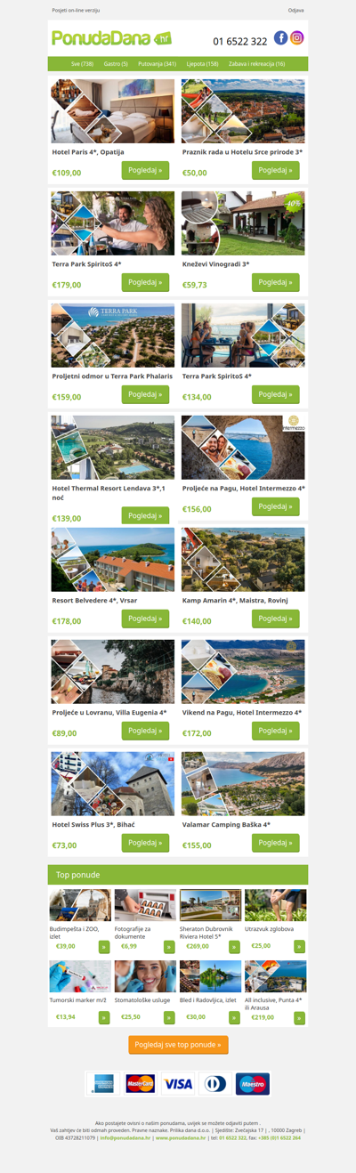 ✔ Top odmori do 200!