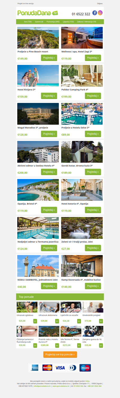 ✔ Top odmori do 200!