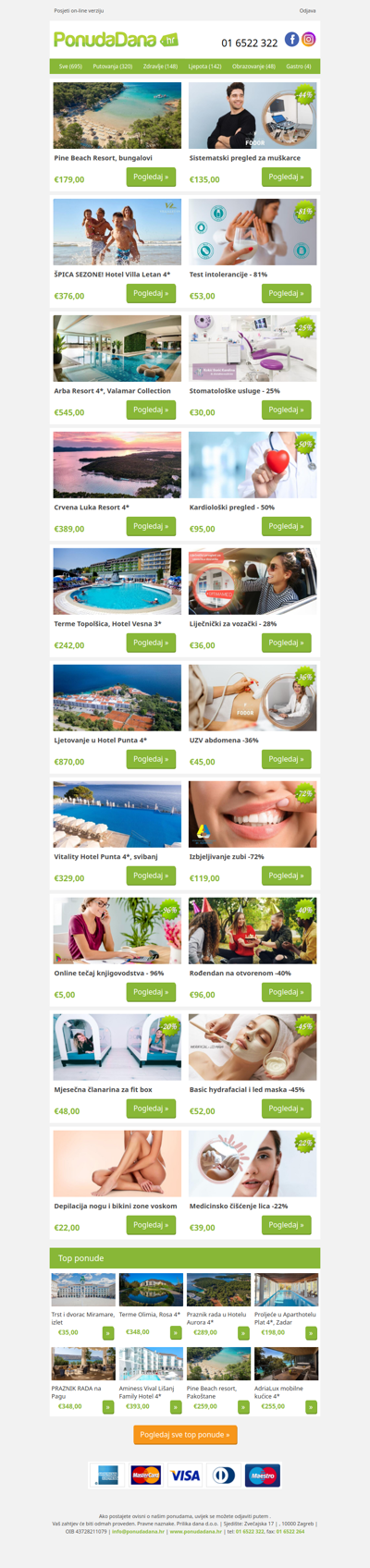 ✔ Pine Beach Resort, bungalovi | Sistematski pregled za muškarce | ŠPICA SEZONE! Hotel Villa Letan 4 | Test intolerancije - 81% | Arba Resort 4, Valamar Collection | Stomatološke usluge - 25% | Crvena Luka Resort 4