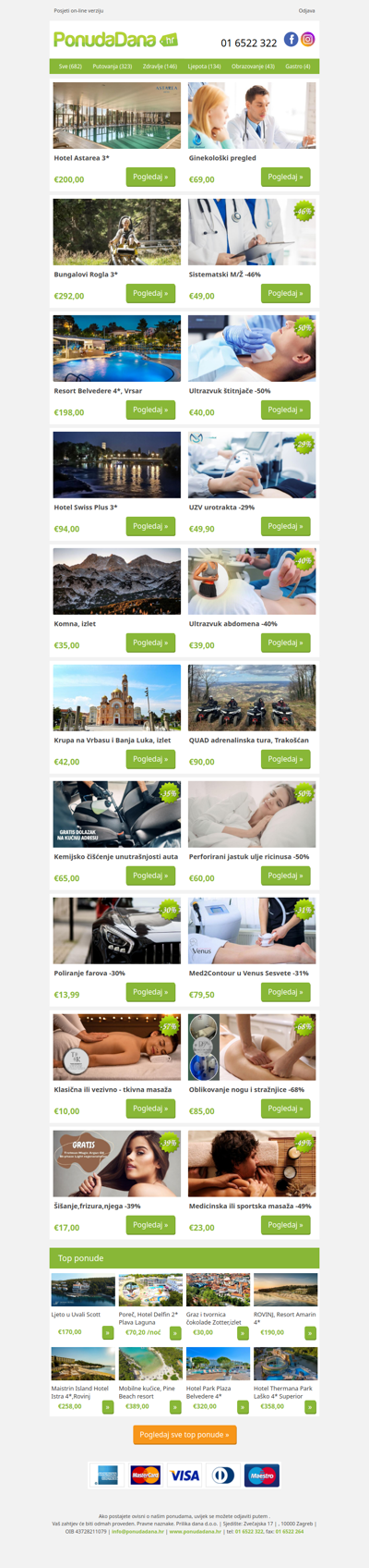 ✔ Hotel Astarea 3 | Ginekološki pregled | Bungalovi Rogla 3 | Sistematski M/Ž -46% | Resort Belvedere 4, Vrsar | Ultrazvuk štitnjače -50% | Hotel Swiss Plus 3