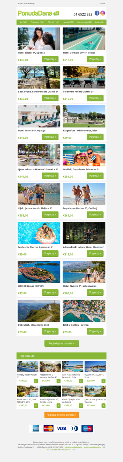 ✔ Hotel Bristol 4, Opatija | Hotel Olympia Sky 4, Vodice | Baška Voda, Family resort Urania 3 | Colentum Resort Murter 3 | Hotel Astoria 4, Opatija | Klagenfurt i Minimundus, izlet | Ljetni odmor u Hotelu Crikvenica 4