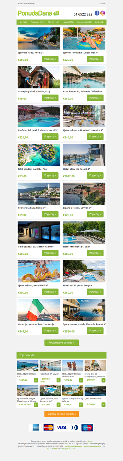 ✔ Ljeto na Rabu, hotel 3 | Ljeto u Termama Tuhelj! Well 4 | Glamping Vinske bačve, Ptuj | Arba Resort 4, Valamar Collection | Korčula, Adria All Inclusive Hotel 3 | Ljetni odmor u Hotelu Crikvenica 4 | Izlet brodom na Rab - Pag
