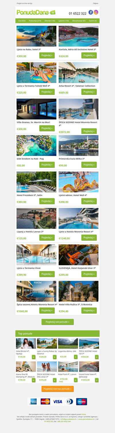 ✔ Ljeto na Rabu, hotel 3 | Korčula, Adria All Inclusive Hotel 3 | Ljeto u Termama Tuhelj! Well 4 | Arba Resort 4, Valamar Collection | Villa Granea, Sv. Martin na Muri | ŠPICA SEZONE! Hotel Morenia Resort 4 | Izlet brodom na Rab - Pag