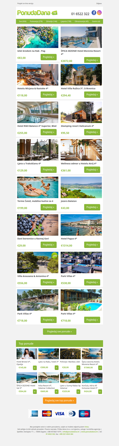 ✔ Izlet brodom na Rab - Pag | ŠPICA SEZONE! Hotel Morenia Resort 4 | Hotelu Mirjana  Rastoke 4 | Hotel Villa Ružica 3, Crikvenica | Hotel Rikli Balance 4 Superior, Bled | Glamping resort Halicanum 4 | Ljeto u Trakošćanu 4