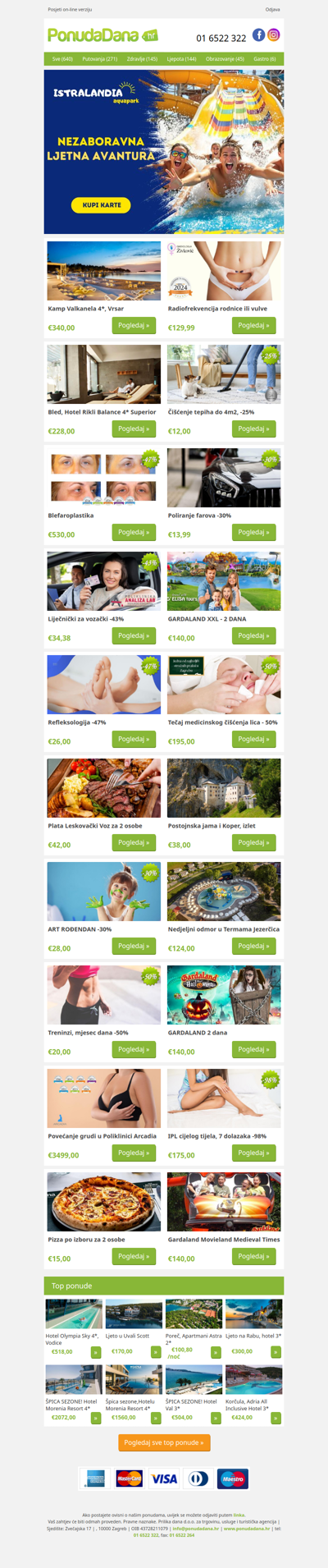 ✔ Kamp Valkanela 4, Vrsar | Radiofrekvencija rodnice ili vulve | Bled, Hotel Rikli Balance 4 Superior | Čišćenje tepiha do 4m2, -25% | Blefaroplastika | Poliranje farova -30% | Liječnički za vozački -43%
