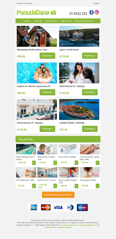 ✔ Glamping Vinske bacve, Ptuj | Ljeto u Uvali Scott | Toplice Sv. Martin, Apartman 4 | Hotel Bristol 4, Opatija | Hotel Astoria 4, Opatija | LIMSKI KANAL I ROVINJ