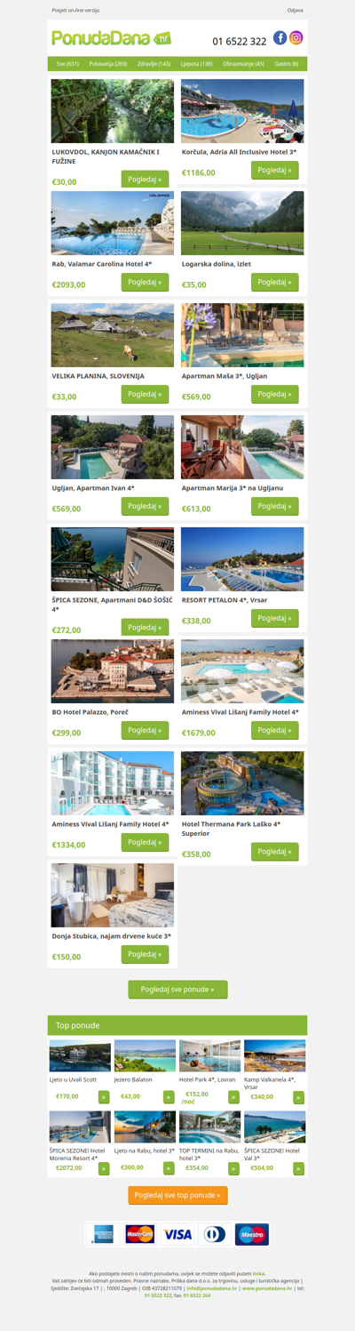 ✔ LUKOVDOL, KANJON KAMAČNIK I FUŽINE | Korčula, Adria All Inclusive Hotel 3 | Rab, Valamar Carolina Hotel 4 | Logarska dolina, izlet | VELIKA PLANINA, SLOVENIJA | Apartman Maša 3, Ugljan | Ugljan, Apartman Ivan 4