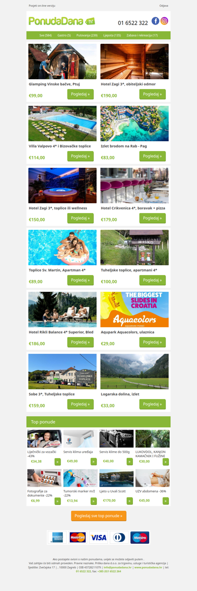 ✔ Glamping Vinske bacve, Ptuj | Hotel Zagi 3, obiteljski odmor | Villa Valpovo 4 i Bizovacke toplice | Izlet brodom na Rab - Pag | Hotel Zagi 3, toplice ili wellness | Hotel Crikvenica 4, boravak + pizza
