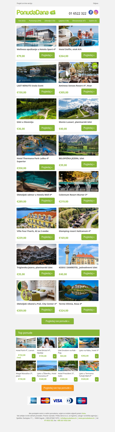 ✔ Wellness opuštanje u Hotelu Sport 4 | Hotel Delfin, otok Krk | LAST MINUTE Uvala Scott | Aminess Senses Resort 4, Hvar | Izlet u Sloveniju | Monte Lussari, planinarski izlet | Hotel Thermana Park Laško 4 Superior