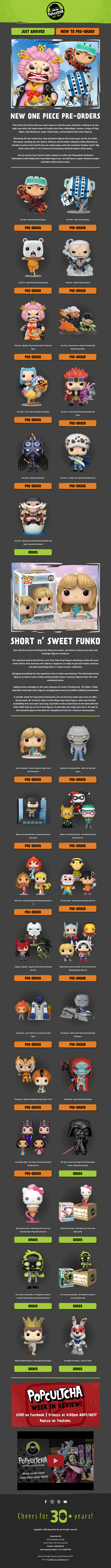 New Funko Pre-Orders