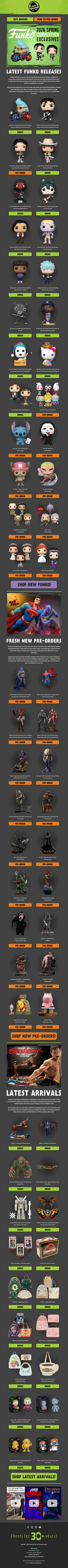 Funko Spring Convention Exclusive Releases!