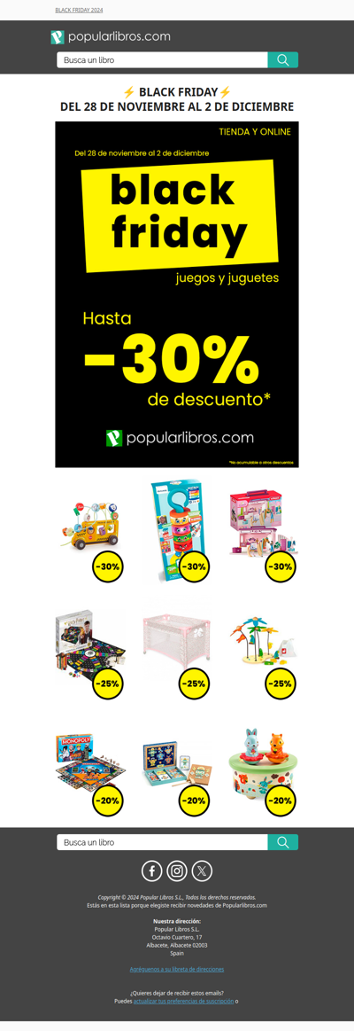 Black Friday ya está aquí 💥