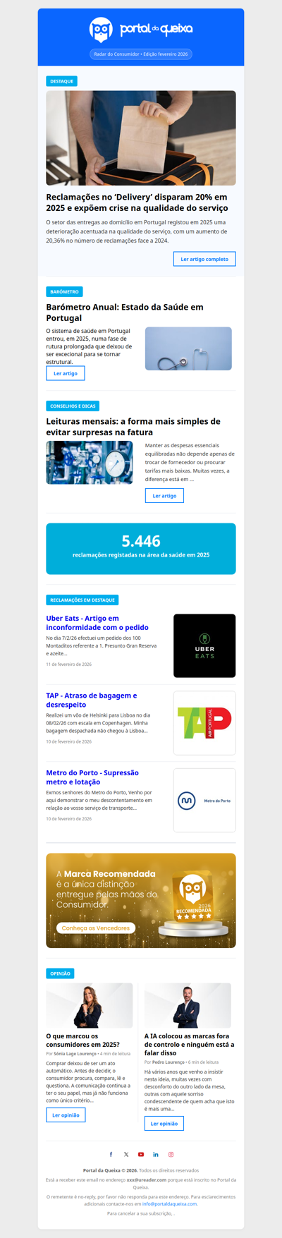 Saúde em Portugal: o que revelam as reclamações dos utentes?