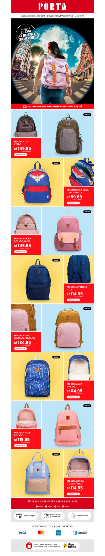 🎒 Estilo y comodidad con descuento 💥 ¡Aprovecha ahora!