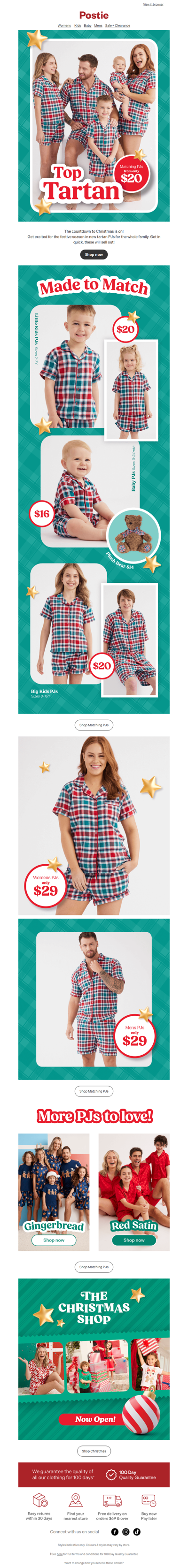 NEW Picture-Perfect Matching PJs! 🎄