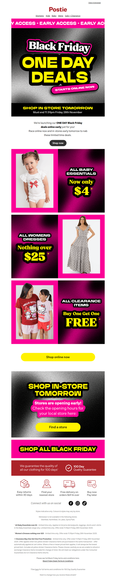 Early Access to our Black Friday One-Day Deals! 🚀