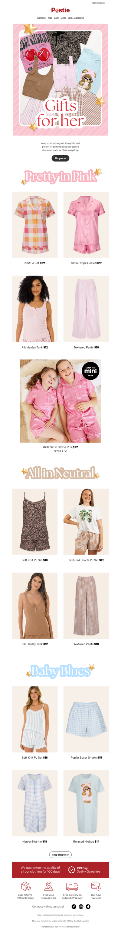 Treat her to something soft and cosy 🎁