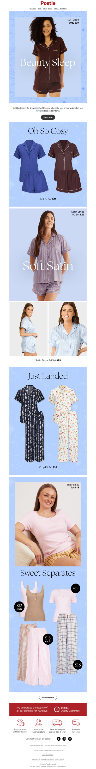 Sweet Dreams in New Sleepwear 🌙